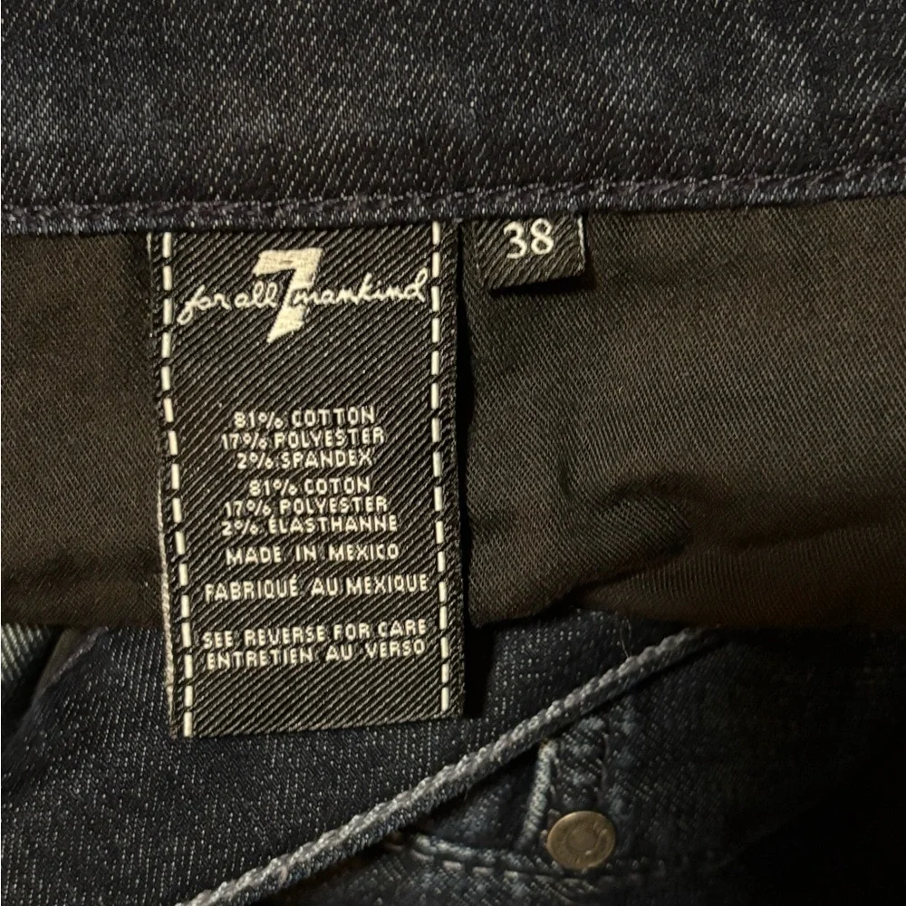 7 For All Mankind The Slimmy Jeans, size 38